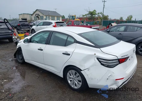 2024 Nissan Sentra S Xtronic Cvt z USA, uszkodzony, nr VIN 3N1AB8BVXRY218362